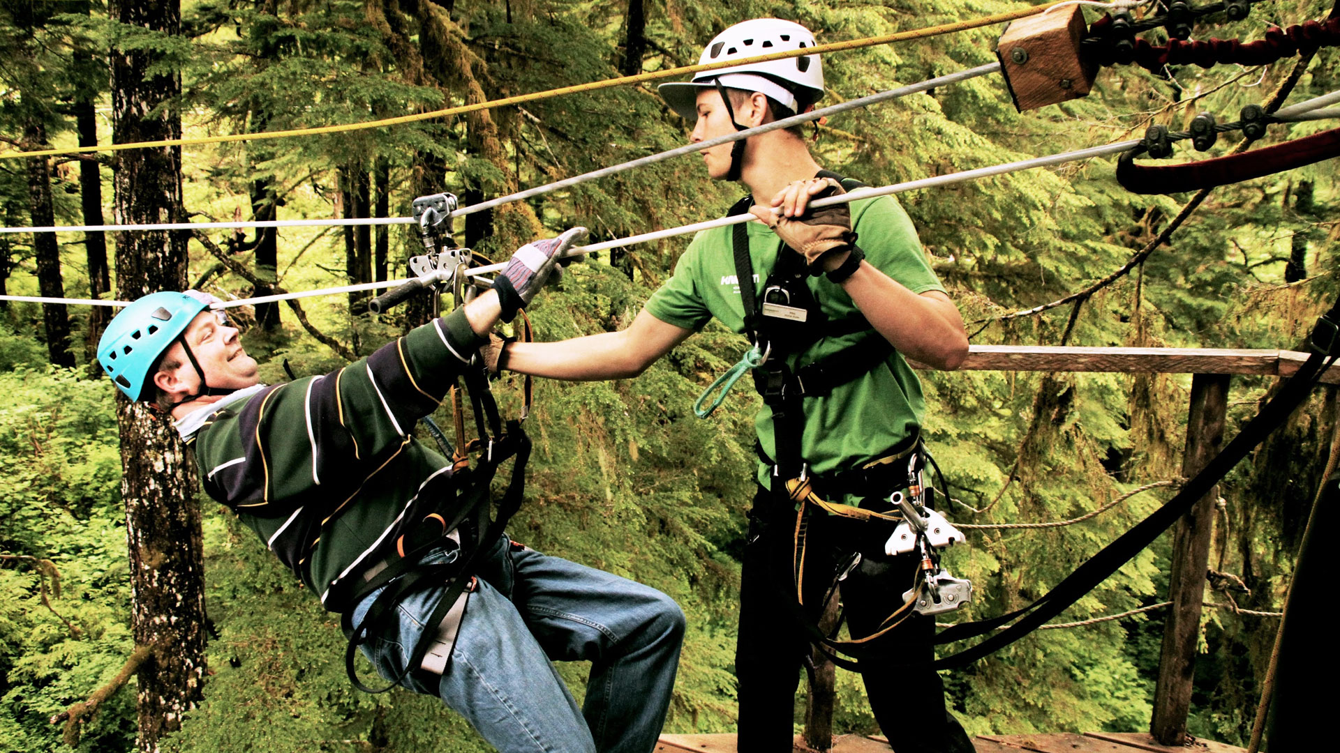 Aerial Zip and Rappel Course - Ketchikan